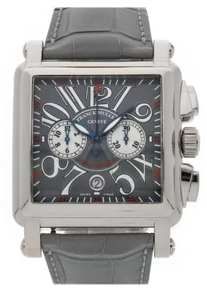 Franck Muller Conquistador Cortez 10000HCCCORTEZ 42mm White gold Grey