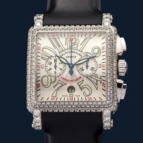 Franck Muller Conquistador Cortez 10000HCCD 45mm White gold