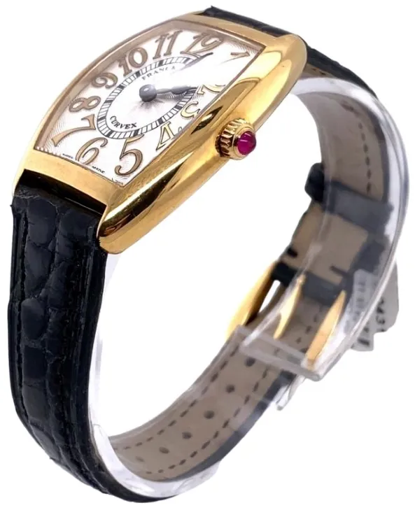 Franck Muller Curvex 1752QZREL3NE 25mm Yellow gold 1