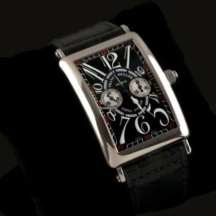 Franck Muller Long Island 1100 MP 33mm White gold Black