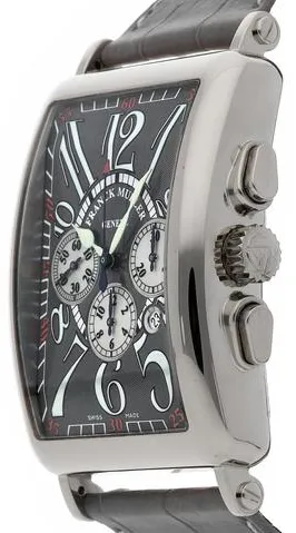 Franck Muller Long Island 1200 CC AT 33mm White gold Gray 1