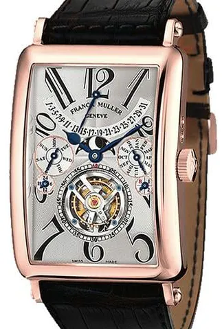 Franck Muller Perpetual Calendar 1350 T QP 35mm 18K Rose Silvery