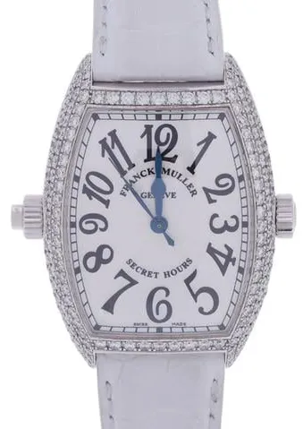 Franck Muller Secret Hours 7880SEHID 32mm White gold White