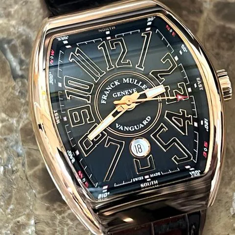 Franck Muller Vanguard V 45 SC DT 5N NR 44mm Rose gold Black