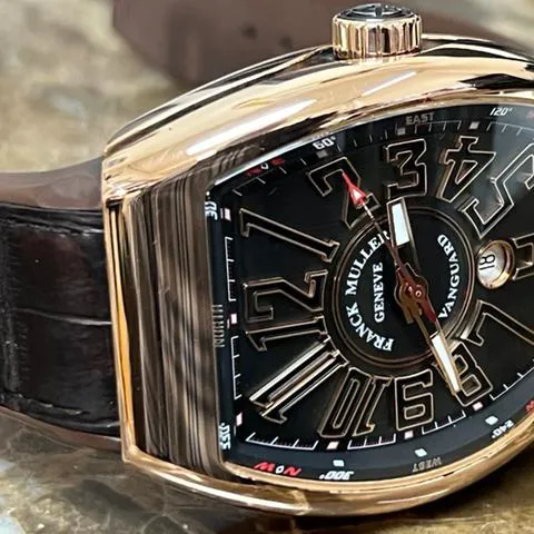 Franck Muller Vanguard V 45 SC DT 5N NR 44mm Rose gold Black 4