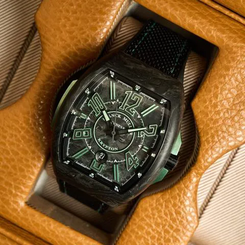 Franck Muller Vanguard V 45 SC DT RCG Carbon fiber Green