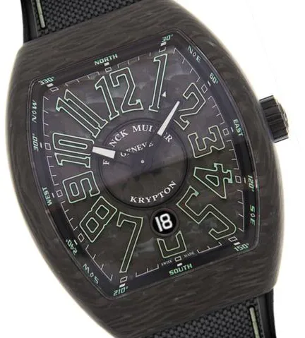 Franck Muller Vanguard V 45 SC DT 44mm Carbon fiber Black