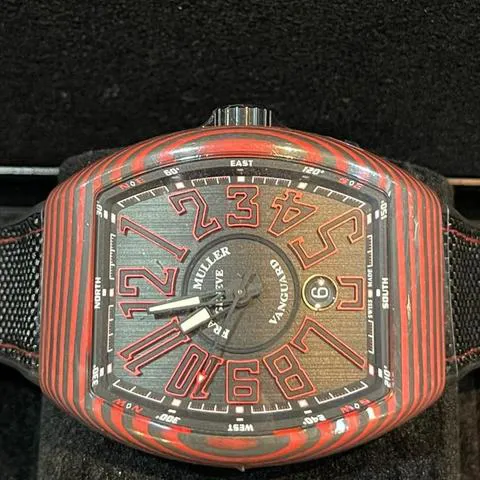 Franck Muller Vanguard V 45 SC DT 45mm Carbon fiber Black 5