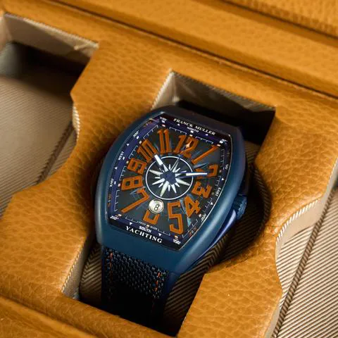 Franck Muller Vanguard V 45 SC DT Ceramic Blue