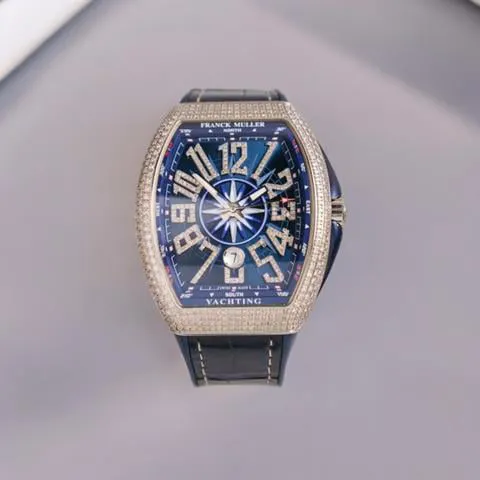 Franck Muller Vanguard V45 SC DT AC BL 53.5mm Stainless steel Blue