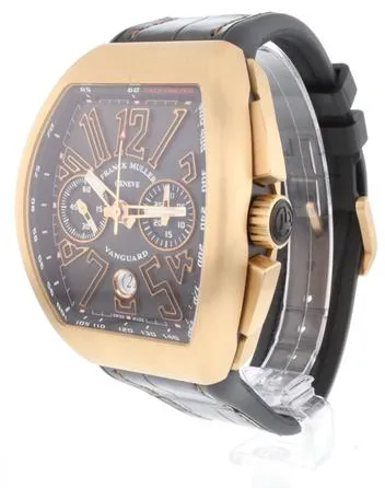 Franck Muller Vanguard V45CCDT 44mm Rose gold Black 7