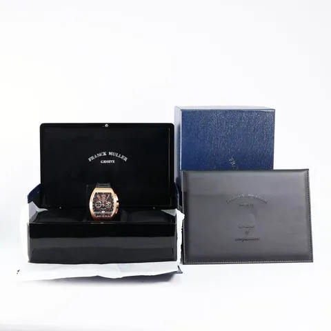 Franck Muller Vanguard V45CCDT 44mm Rose gold Black 4