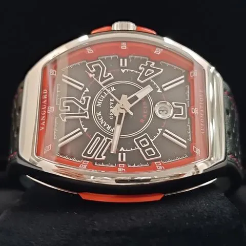 Franck Muller Vanguard V 45 SC DT RCG AC ER 44mm Stainless steel Black 6