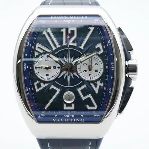 Franck Muller Vanguard V 45 CC DT AC  (BL) Stainless steel Blue