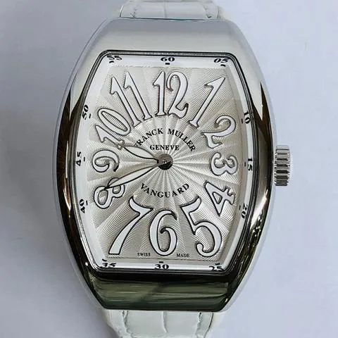 Franck Muller Vanguard V 35 QZ AC NR 35mm Stainless steel Silver