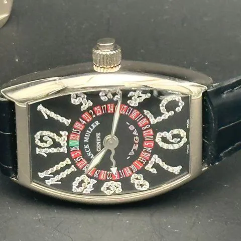 Franck Muller Vegas 5850 45mm White gold Black