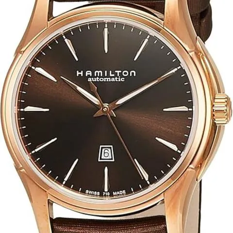 Hamilton Jazzmaster Viewmatic H32335971 34mm Stainless steel Brown