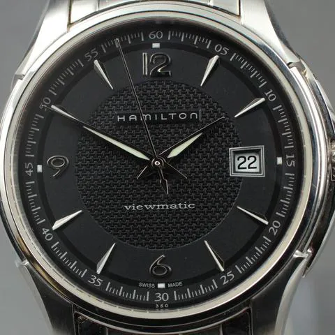 Hamilton Jazzmaster Viewmatic H325150 41mm Stainless steel Black