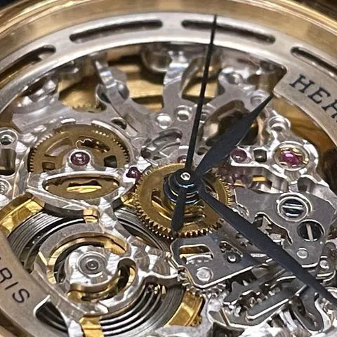 Hermès Hermès 36mm Yellow gold Skeletonized