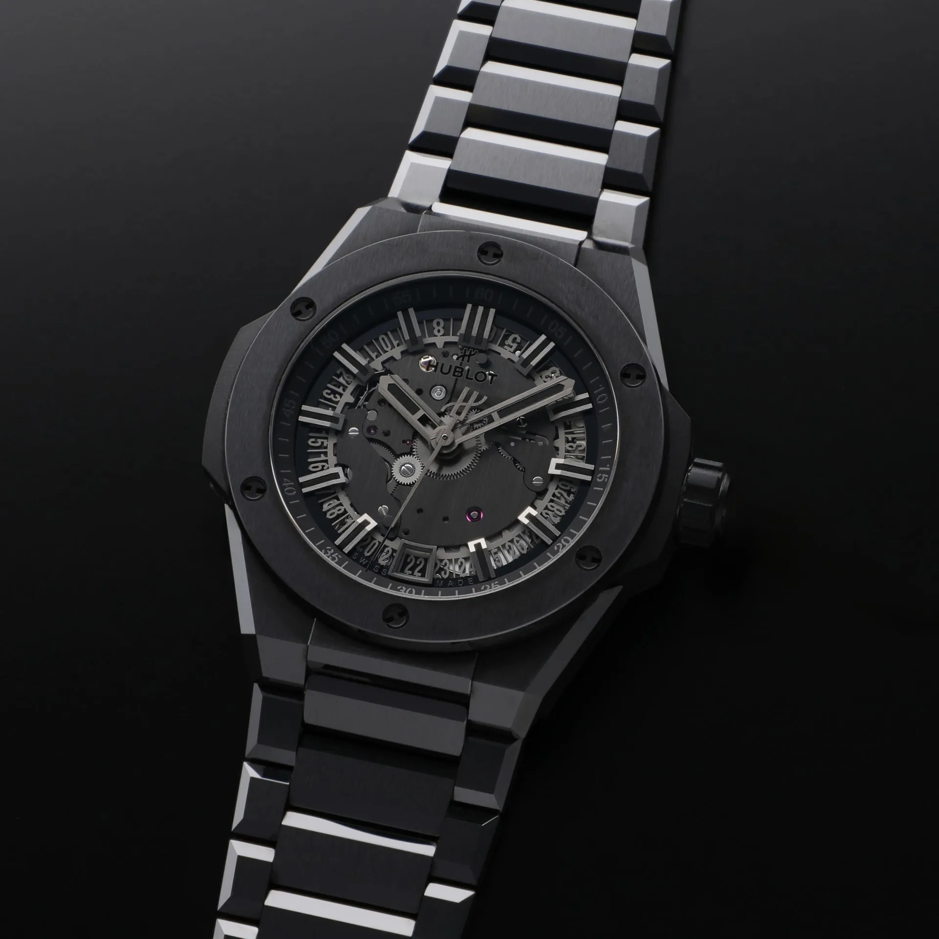 Hublot Big Bang 456.CX.0140.CX 40mm Black ceramic Skeletonized 1