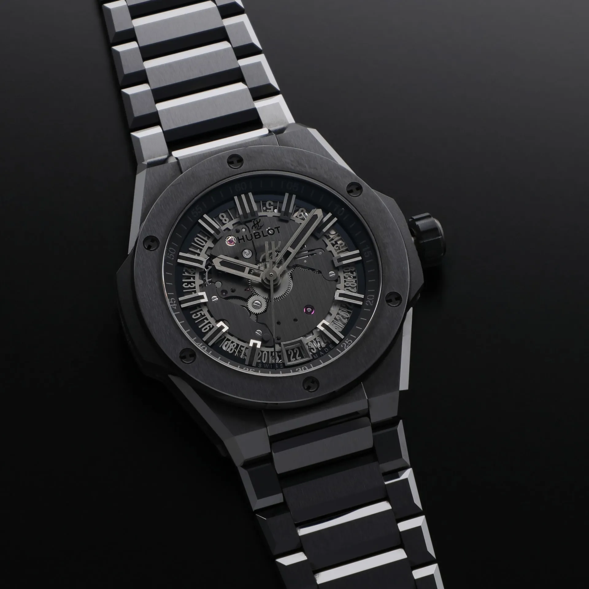 Hublot Big Bang 456.CX.0140.CX 40mm Black ceramic Skeletonized 2