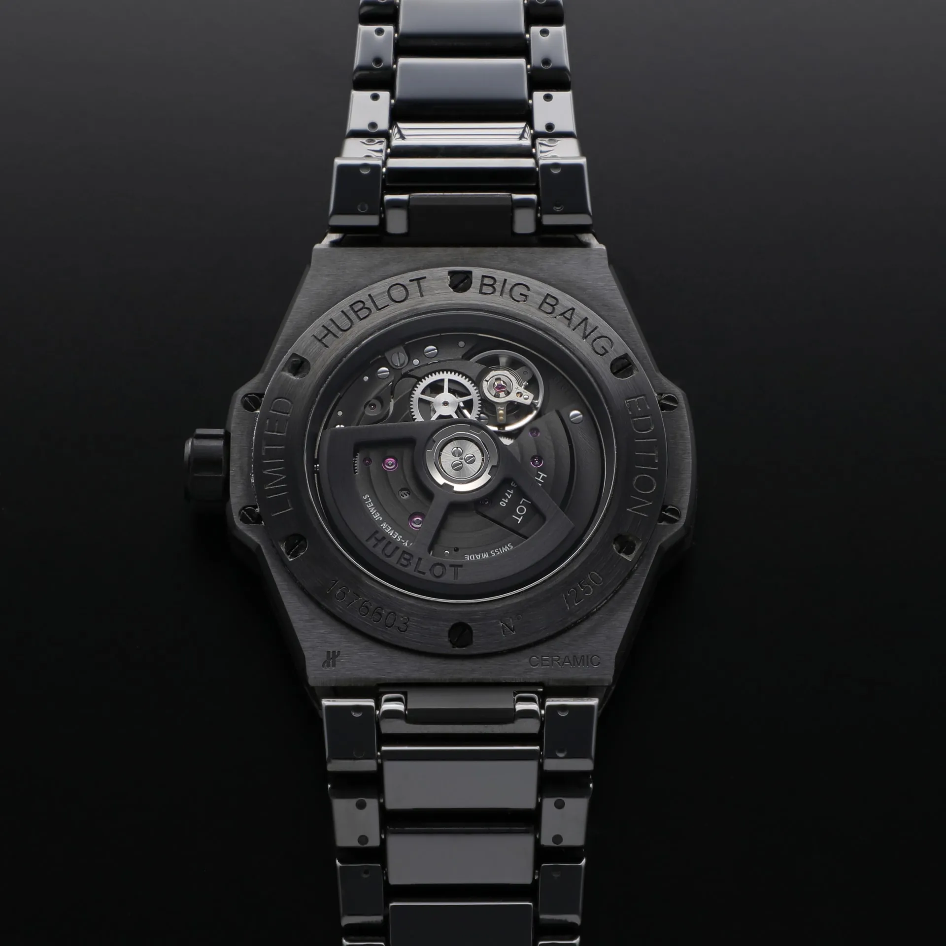 Hublot Big Bang 456.CX.0140.CX 40mm Black ceramic Skeletonized 3