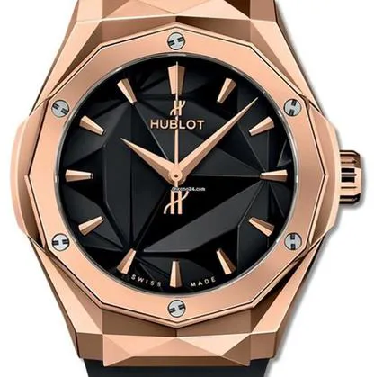 Hublot Classic Fusion 45, 42, 38, 33  550.OS.1800.RX.ORL19 40mm Yellow gold Black