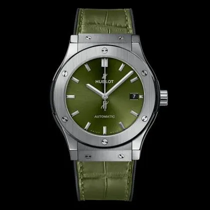 Hublot Classic Fusion 511.NX.8970.LR 45mm Titanium Green