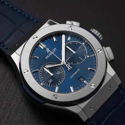 Hublot Classic Fusion 541.NX.7170.LR 45mm Titanium Blue