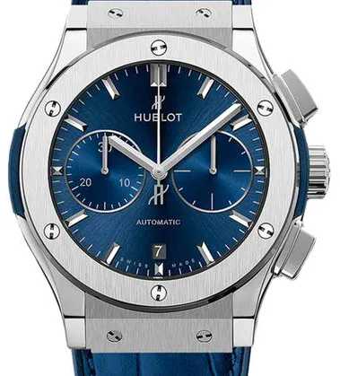 Hublot Classic Fusion 541.NX.7170.LR 42mm Titanium Blue