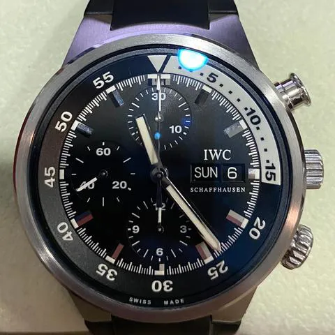 IWC Aquatimer IW3719 42mm Stainless steel Black