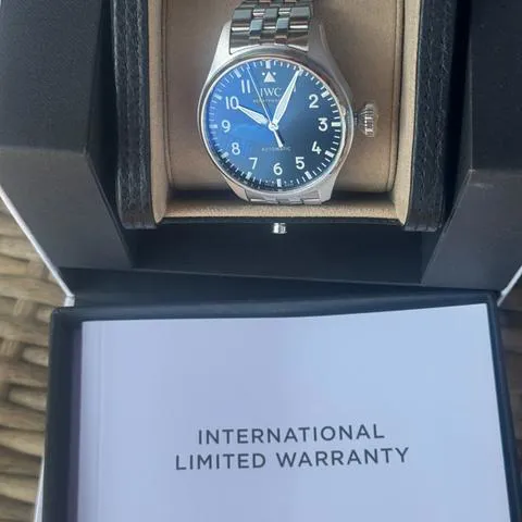 IWC Big Pilot IW329304 43mm Stainless steel Blue