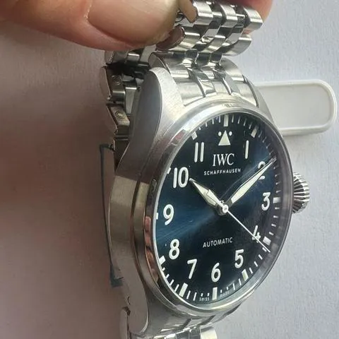 IWC Big Pilot IW329304 43mm Stainless steel Blue 4