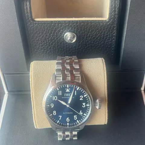 IWC Big Pilot IW329304 43mm Stainless steel Blue 2