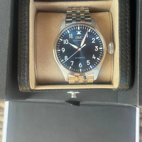 IWC Big Pilot IW329304 43mm Stainless steel Blue 8