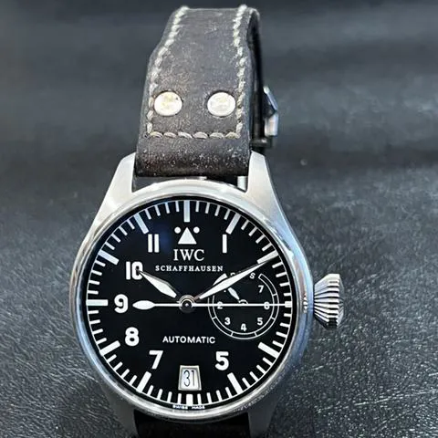 IWC Big Pilot IW500201 46.2mm Stainless steel Black