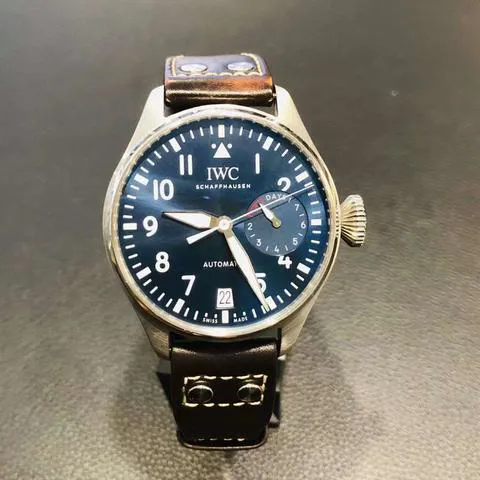 IWC Big Pilot IW500916 46mm Stainless steel Blue