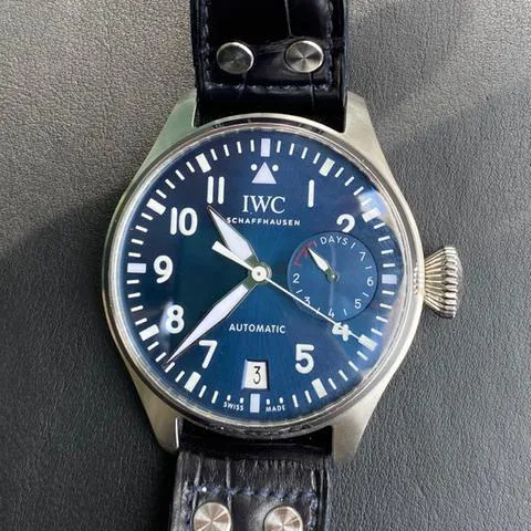 IWC Big Pilot IW500916 46mm Stainless steel Blue