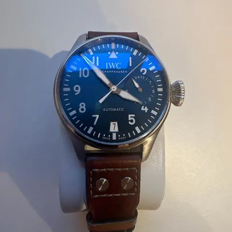 IWC Big Pilot IW500916 46mm Stainless steel Blue