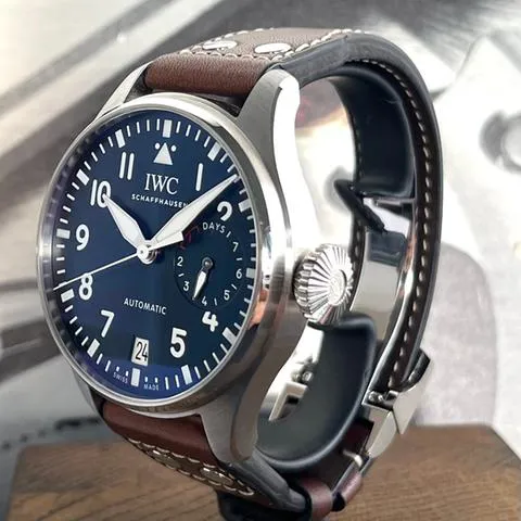 IWC Big Pilot IW501002 46.2mm Stainless steel Blue 5