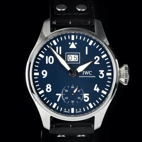 IWC Big Pilot IW510503 46.2mm Stainless steel Blue