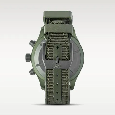 IWC Pilot Chronograph Top Gun IW389106 44.5mm Ceramic Green 1