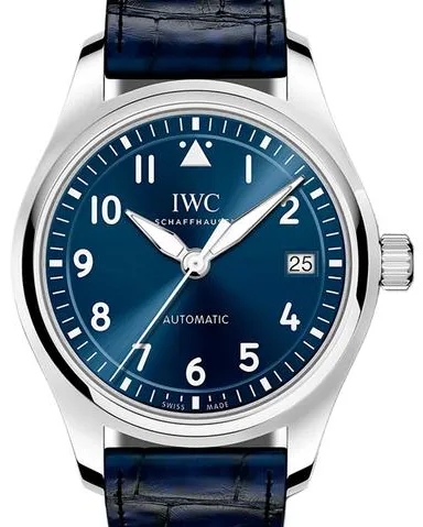 IWC Pilot IW324008 36mm Steel Blue