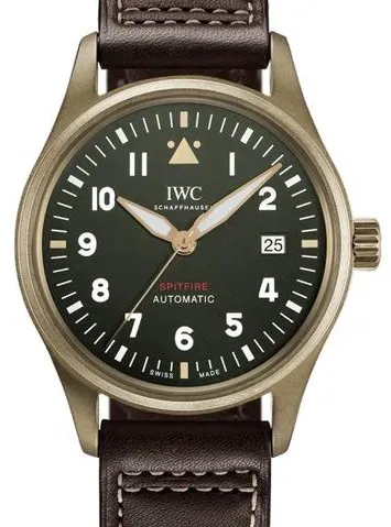 IWC Pilot IW326802 39mm Bronze Green