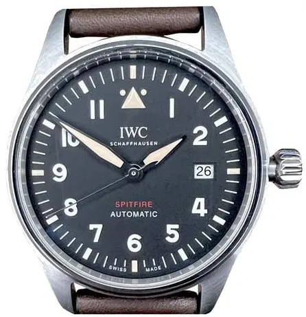 IWC Pilot IW326803 39mm Stainless steel Green