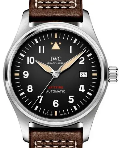 IWC Pilot IW326803 39mm Stainless steel Green