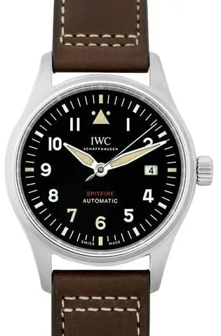 IWC Pilot IW326803 39mm Stainless steel Green