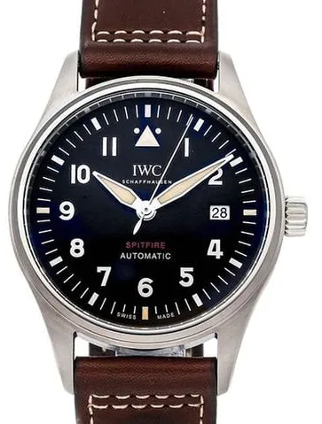 IWC Pilot IW326803 39mm Stainless steel Green