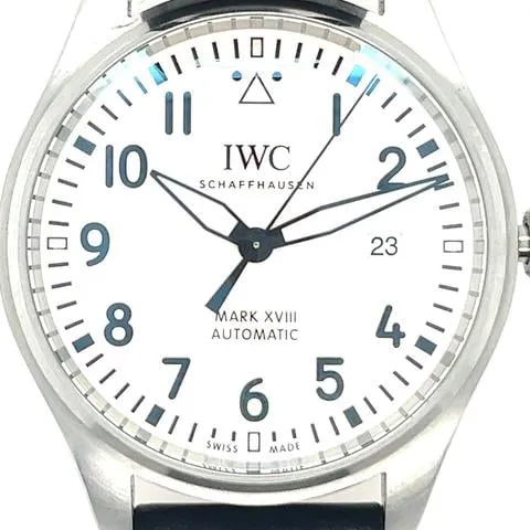 IWC Pilot IW327002 40mm Steel White