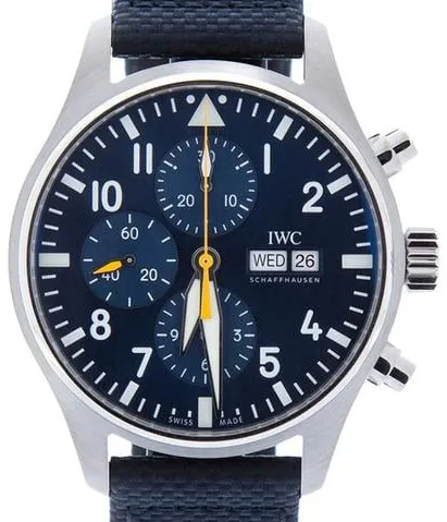 IWC Pilot IW3777-29 43mm Steel Blue